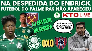 PALMEIRAS EMPATA EM DESPEDIDA DO ENDRICK  | LUIS GUILHERME EM ALTA NA EUROPA | COLETIVA DO ABEL