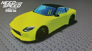 I Made 2021 Nissan 400z In NFS Legacy Episode One (2023)