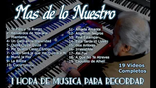 Mas De Lo Nuestro (19 Videos Completo) Mas de 1 Hora Continua de Bella  Música - OMAR GARCIA