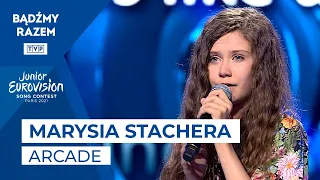 Marysia Stachera - Arcade || Szansa na Sukces. Junior Eurovision 2021