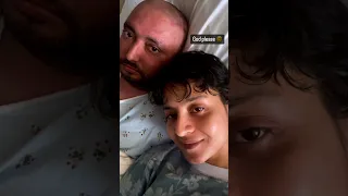 cancer patient love 🥺💔story |  wife support cancer patient husband| #youtubeshorts #love #viral