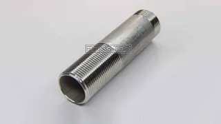 Сгон нержавеющий AISI 304 (резьба длинная) | Stainless Barrel Nipple | TRiNOX #aisi304