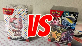 Pokémon 151 Vs Paldean Fates