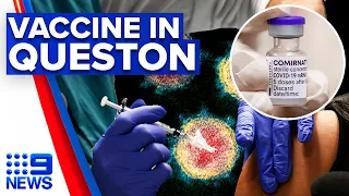 Coronavirus: Man admitted to hospital after taking vaccine | 9 News Australia