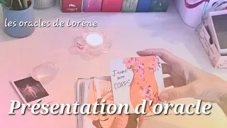 Présentation de l'oracle AIMER SON CORPS🧘 par Louise Hay 🧡 Carte par carte