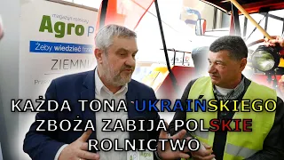 Rolnicy czują się oszukani! Ardanowski ostro o sytuacji na rynku zbóż i protest rolników na AgroTech