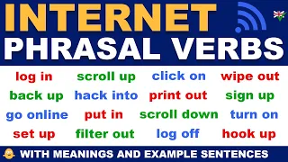 16 Daily Use Internet Phrasal Verbs in English with Example Sentences used in Everyday Conversation