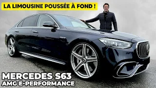 Essai Mercedes-AMG S 63 E Performance – La LIMOUSINE poussée à FOND !
