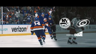 Playoff Cinematic Recap: New York Islanders 3 vs Carolina Hurricanes 2 (2OT) | Rd. 1 Game 4 4/27/24