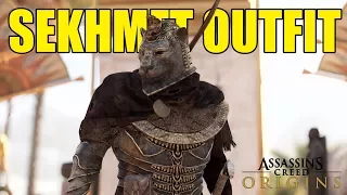 Assassin's Creed Origins - How To Get Sekhmet Outfit (Legendary Gear) | AC Origins
