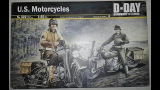 Italeri 1:35 U.S. Motorcycles