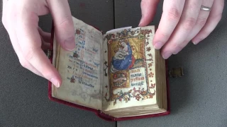 Penn Library's Ms Codex 1566 - Book of hours (Video Orientation)