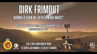 Dirk Frimout - Wanneer gaan we op reis naar Mars? 🚀