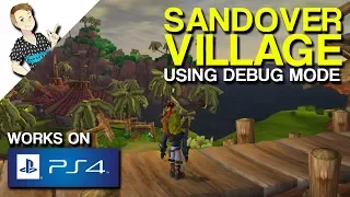 Jak II Sandover Village using Debug Mode