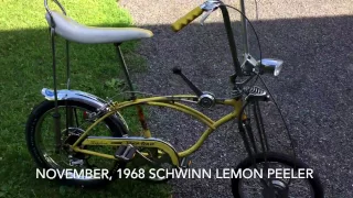 November 1968 Schwinn Lemon Peeler Krate Muscle Bike