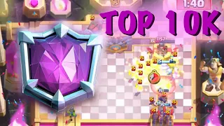 How to get your first top 10k finish in clash royale!