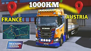 🚚Longest Job Delivery in Truckers Of Europe 3 (France to Austria) | TOE3