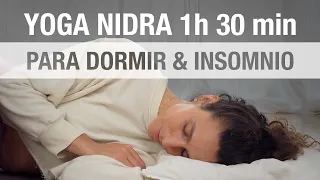 Yoga Nidra para DORMIR & INSOMNIO (1h 30min) NUEVA meditación guiada para reducir estrés y ansiedad