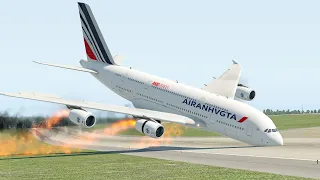 A380 Pilot Made A Terrible Mistake With Controls After Take Off | XP11