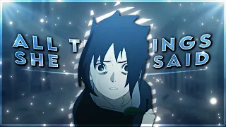 All The Things She Said - Naruto [AMV/EDIT] !