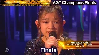 Angelica Hale sings Impossible AMAZING AGAIN | America's Got Talent Champions Finals AGT