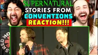 SUPERNATURAL | Convention Stories W/ Jared & Jensen - REACTION!!!