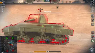 World of Tanks Blitz (Pain v2.0) - SAu 40 - Desert - Part 4