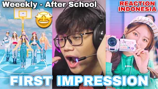 YANG LAGI VIRAL NIH !!! || [MV] Weeekly(위클리) _ After School || REACTION (Indonesia)