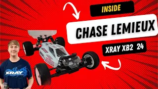 Inside Xray Driver Chase Lemieux XB2 24 car