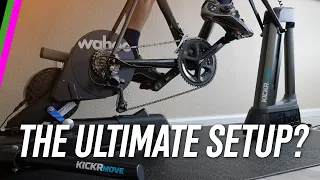 Wahoo KICKR MOVE + KICKR CLIMB // The Ultimate Pain Cave Setup?