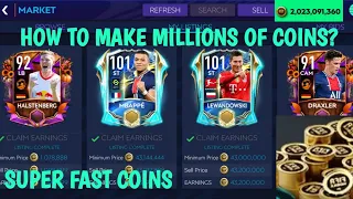 HOW TO MAKE MILLIONS OF COINS IN FIFA MOBILE 21?|  BILLIONS COINS :BEST SNIPING FILTERS,INVESTMENTS