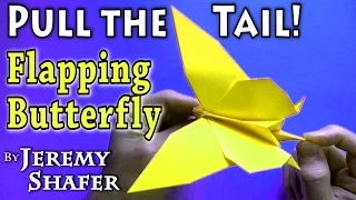 Pull-the-Tail Flapping Butterfly