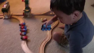 A two-year-old's solution to the trolley problem - FULL UNEDITED VIDEO