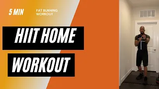 5 Minute HIIT workout with 3 Punch Weighted Vest Burpees
