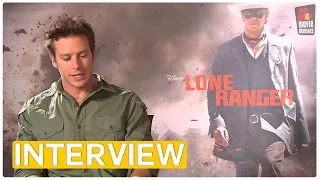 Lone Ranger | Armie Hammer EXCLUSIVE Interview (2013)