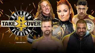 WWE 2K20 NXT Takeover Orlando Universe Mode Match Card