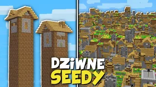 TOP 10 NAJDZIWNIEJSZYCH SEEDÓW w MINECRAFT! *szalone XD*