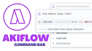 Akiflow Tasks: Capturing Fast