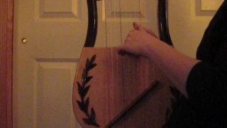 "As the Deer" - Played on a Marini Made, 10 String, Davidic Harp