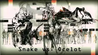 Metal Gear Solid 4 Soundtrack - Snake vs. Ocelot Medley (25th Anniversary ver.)