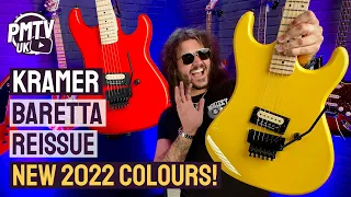 Kramer Baretta Colours! - Get This 80's ICON In Awesome New In Your Face Finishes!