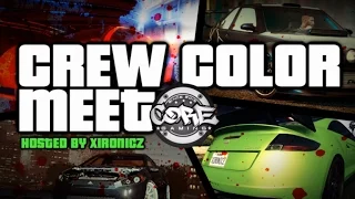 GTA V ONLINE - The CREW COLOR MEET - CoreGamingPs4