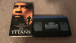 Opening to Remember the Titans 2001 VHS (2004 Reprint)