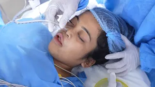 Brave Girl Nose Problem Going Under Anesthesia