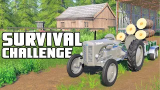 STARTING WITH NO MONEY $0 - Survival Challenge | Episode 1