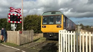 (Unique Setup) Ham Hall Level Crossing (North Yorkshire) 22/02/2022