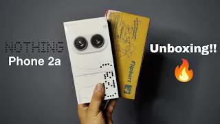 Nothing Phone 2a Unboxing & Review || Nothing Phone 2a White Colour Unboxing..