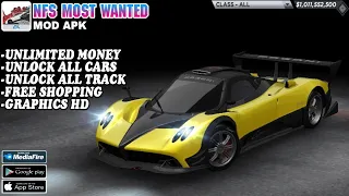 Download Need For Speed Most Wanted Mod Apk - Unlimited Money & Unlock All Cars