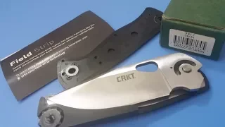 CRKT HVAS Unboxing and First Time Field Strip Disassembly