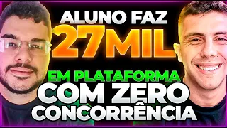 ALUNO FAZ 27 MIL NESSA PLATAFORMA DESCONHECIDA PARA AFILIADOS NA GRINGA (Concorrencia zero)